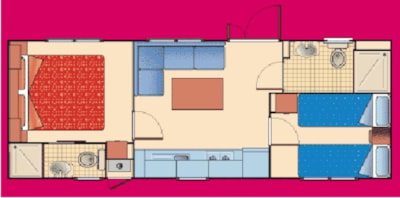 Mobile home Ginestra 24m² — 3