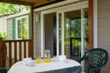 Mietunterkunft - Mobilheim Ciclamino 32M² - Camping Barco Reale