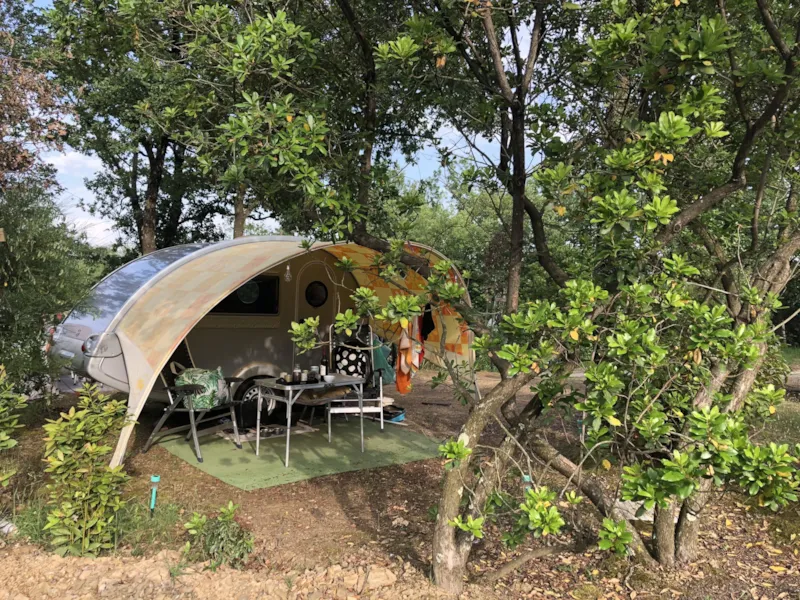 Emplacement Plus 60-75M² : Voiture + Tente/Caravane Ou Camping-Car + Électricité