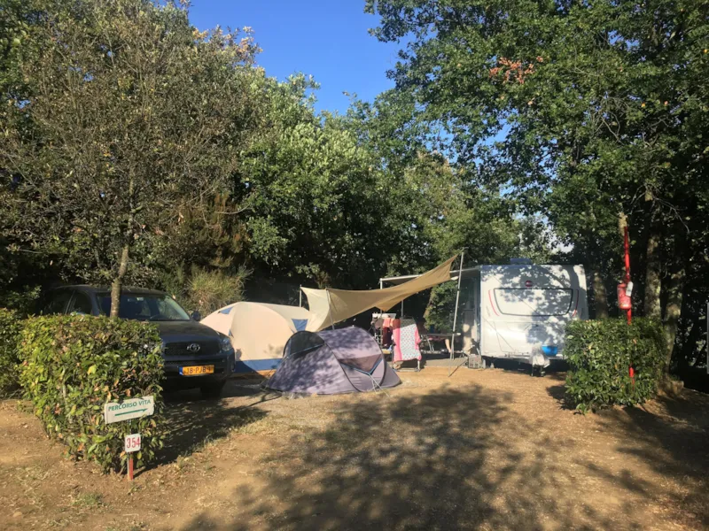 Super Maxi Emplacement 101-135M² : Voiture + Tente/Caravane Ou Camping-Car + Électricité