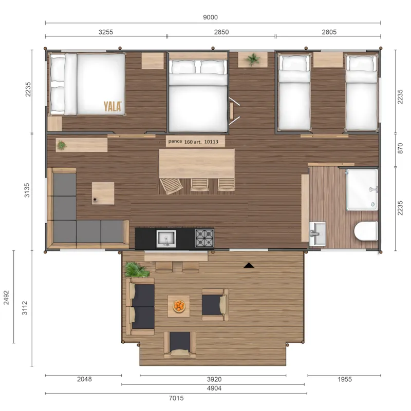 Tente Safari Dreamer Plus