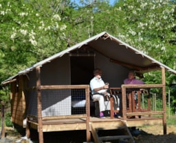 Alojamiento - Tienda Lodge Balaitous - Camping Mialanne