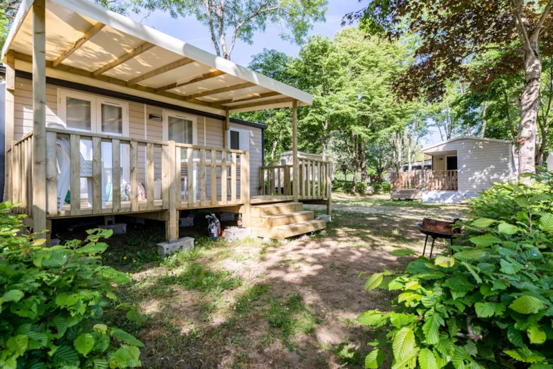 Mobil-Home Tribu - 2 Chambres - 27 M² - Grande Terrasse -