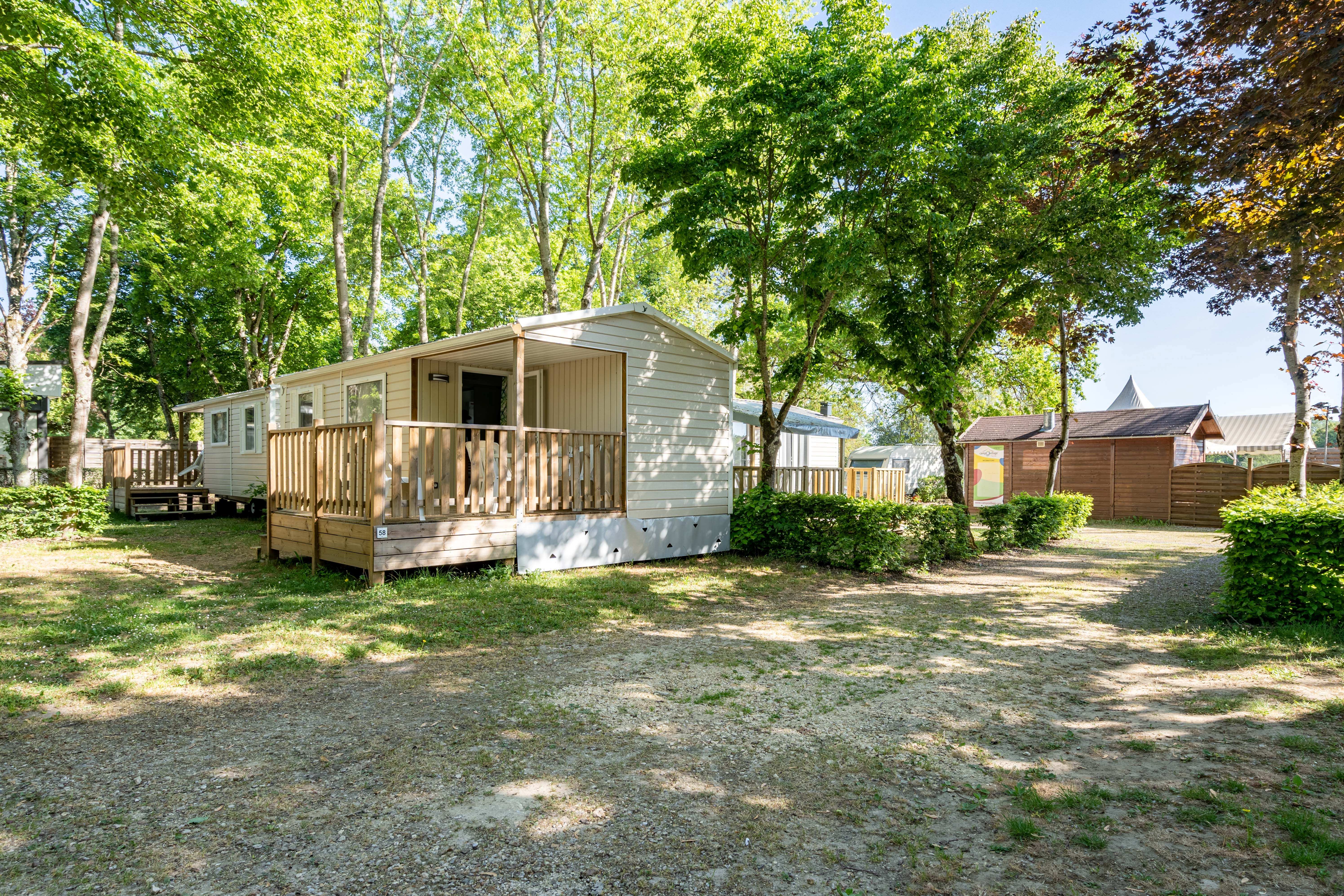 Mobil home tribe - 2 bedrooms  - 30 m² - small terrace -