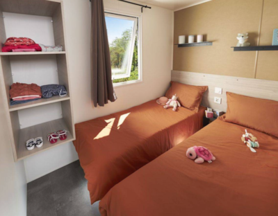 Mobil home family - 2 bedrooms -