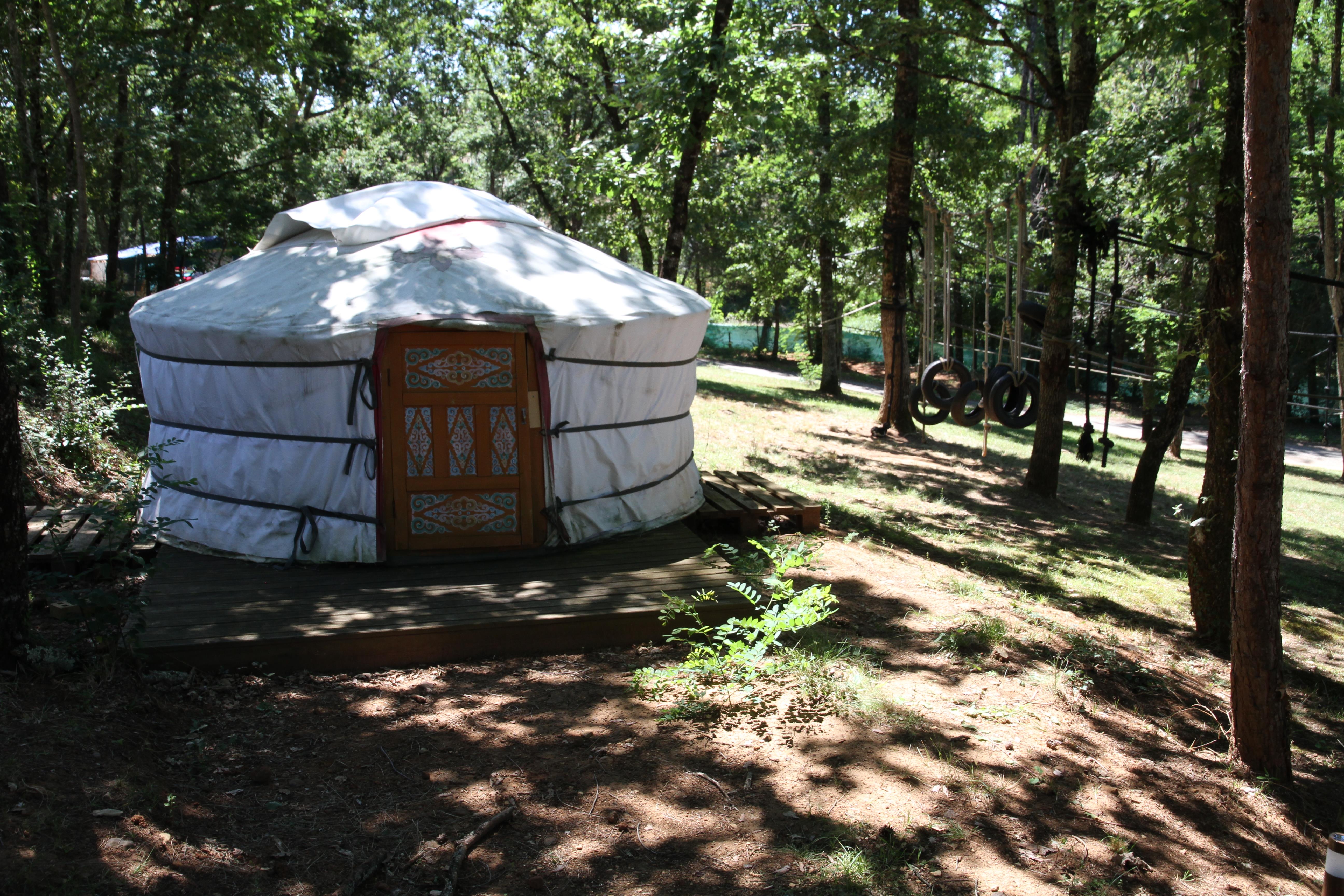 Accommodation - Mongol Yurt - Camping des Bastides