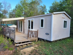 Alojamiento - Cottage Visio 3 Habitaciones - Camping des Bastides