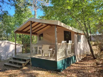 Mietunterkunft - Zelt Sahari - Camping des Bastides