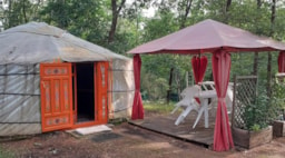 Accommodation - Mongol Yurt - Camping des Bastides
