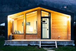 Mietunterkunft - Hütte Nature & Bois -  AZUN NATURE Chalets-Camping & Spa
