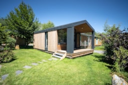 Huuraccommodatie(s) - Chalet Nature & Bois Duo -  AZUN NATURE Chalets-Camping & Spa