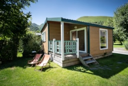 Location - Chalet Duo + -  AZUN NATURE Chalets-Camping & Spa