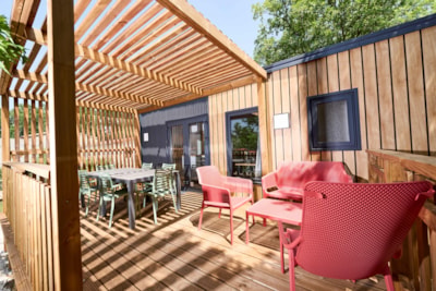 Mobile-home PREMIUM - 32 m² - 3 bedrooms + air-conditioned — 2