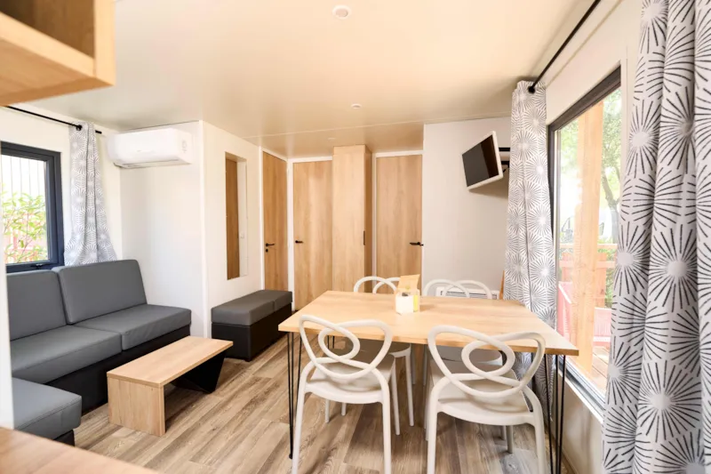 Mobil-Home Premium - 32 M² - 3 Chambres + Climatisation