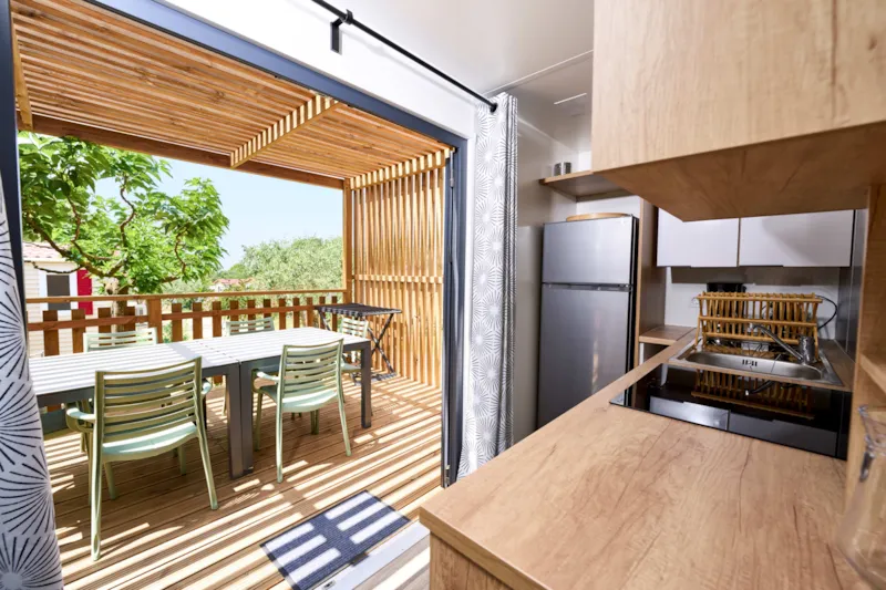 Mobil-Home Premium - 32 M² - 3 Chambres + Climatisation