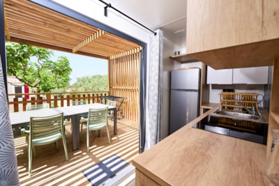 Mobile-home PREMIUM - 32 m² - 3 bedrooms + air-conditioned — 8