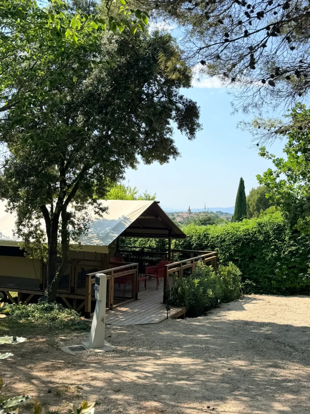 Location - Tente Lodge Tout Confort - CAMPING LA CERISE 