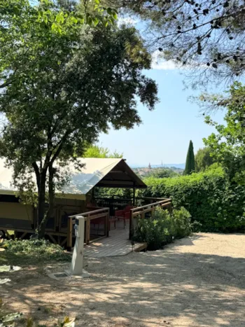 Huuraccommodatie(s) - Comfortabele Lodgetent - CAMPING LA CERISE 