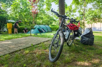 Stellplatz - Stellplatz Zelt + Auto Oder Minivan - Camping Vicenza
