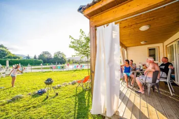 Mietunterkunft - Chalet Privileg 2 Schlafzimmer - Camping LE MONLOO