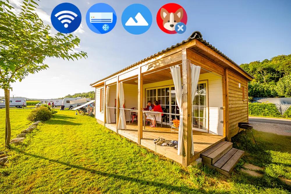 Mietunterkunft - Chalet Privileg - Camping LE MONLOO