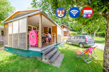 Mietunterkunft - Mobilheim Bois (2 Zimmer) - Camping LE MONLOO