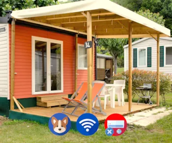 Mietunterkunft - Mobil-Home Großer Komfort 1 Schlafzimmer - Camping LE MONLOO