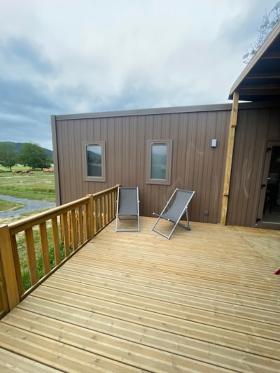 Mobil home 3 chambres climatisé + un mobil home 1 chambre