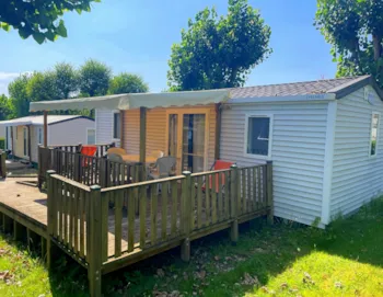 Mietunterkunft - Mobilheim Pmr 2 Zimmer - Camping LE MONLOO