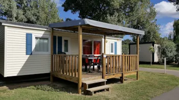 Mietunterkunft - Mobilheim „Confort Tonga“ - Camping La Plage
