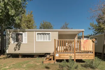 Mietunterkunft - Mobilheim „Prestige Wallis“ - Camping La Plage