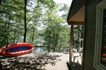 Mietunterkunft - Hutte Reve - Camping Le Puech des Ouilhes