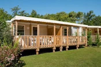 Mietunterkunft - Mobilheim Sloop Duo 1 Zimmer - Camping Les Chèvrefeuilles