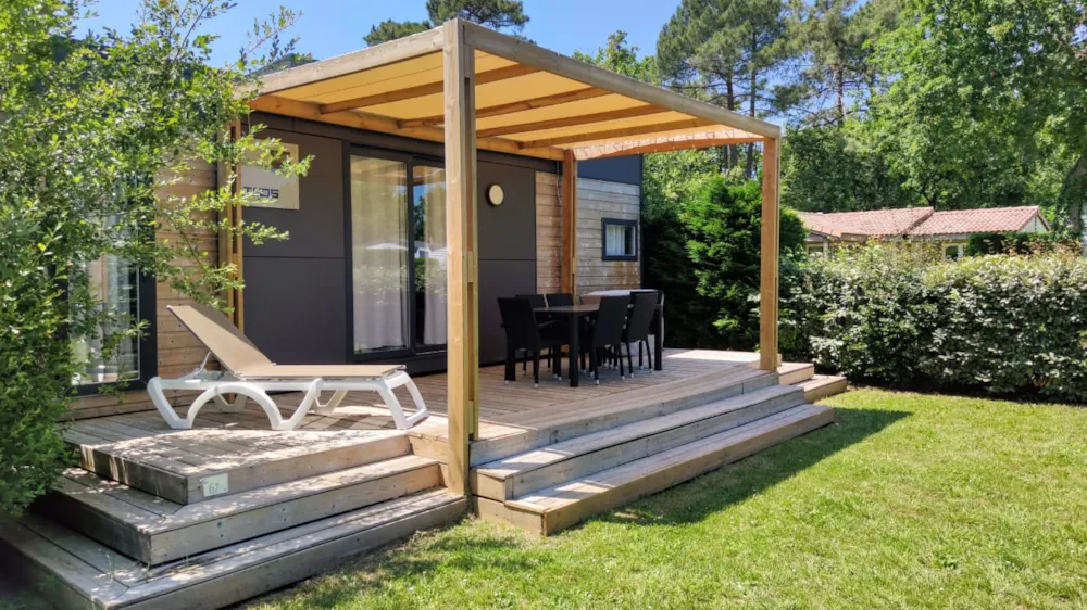 Accommodation - Taos - Résidence 2 Bedrooms - 2 Bathrooms - Camping Les Chèvrefeuilles