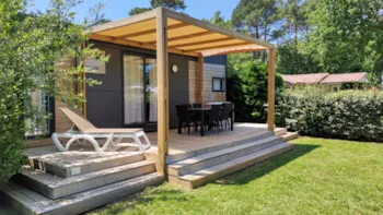 Mietunterkunft - Taos - Résidence 2 Zimmer - 2 Badezimmer - Camping Les Chèvrefeuilles