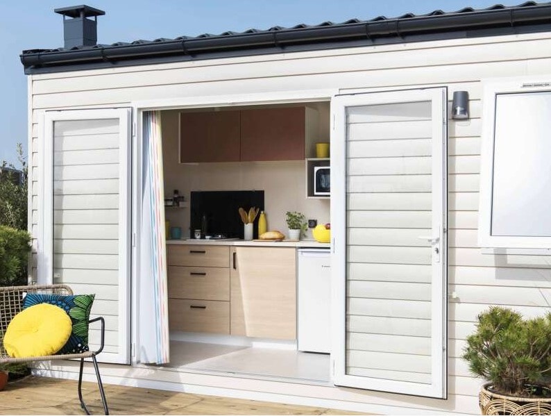 Mobil-Home 2 pers clim*