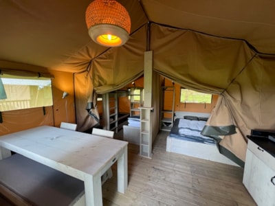 Outstanding Safari tent without sanitary facilities