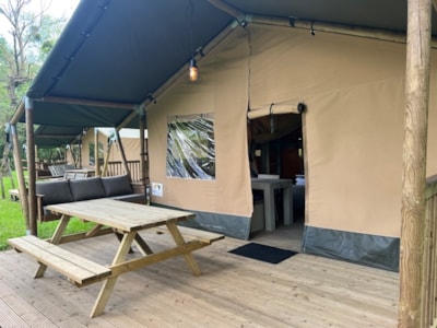 Outstanding Safari tent without sanitary facilities