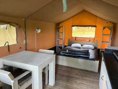 Outstanding Safari tent without sanitary facilities