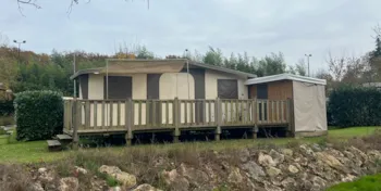 Accommodation - Nomad Tent With Individual Sanitary 5 People - Camping La Vallée de l'Indre