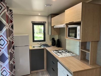 Mobil-home PREMIUM "SPA" with air conditioning - 2 bedrooms