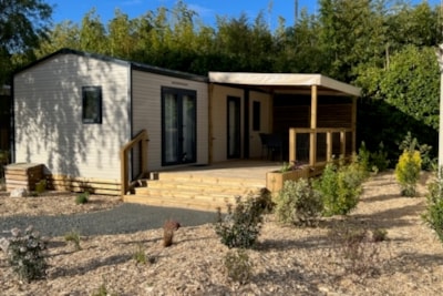Mobil-home PREMIUM "SPA" with air conditioning - 2 bedrooms