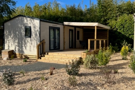 PREMIUM stacaravan "SPA" 4 personen claim 2 slaapkamers