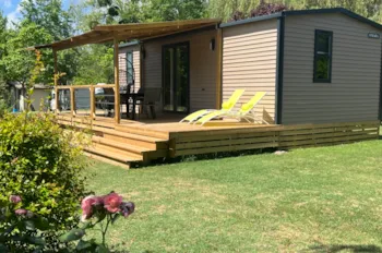 Accommodation - Mobile Home 6/7 People Vip Air Conditioning 3 Bedrooms - Camping La Vallée de l'Indre