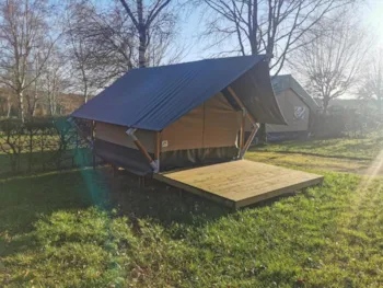 Mietunterkunft - Tente Safari Étape 2 Pers - Camping La Vallée de l'Indre