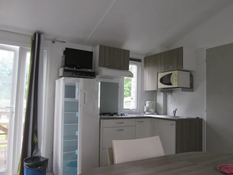 Mobil Home Bermudes 31M² + Terrasse Semi-Couverte