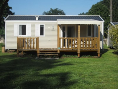 Bermuda mobile home 31m² + semi-covered terrace - air conditioning optional — 1