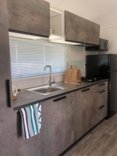 Mobile home Nirvana Duo, 33m². 2 shower rooms/semi-covered terrace - air conditioning optional — 5