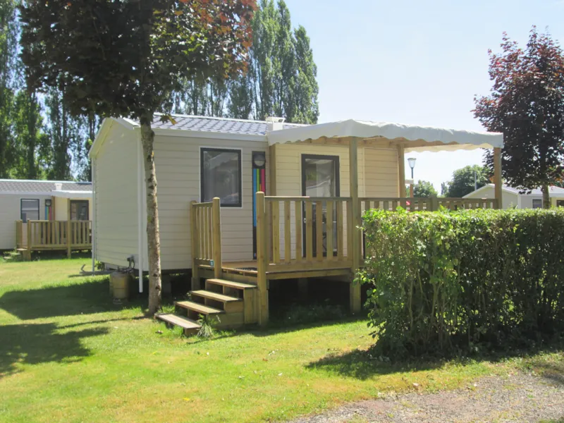 Mobil Home Ibiza Solo 20M² + Terrasse Couverte - Idéal Couple Ou Couple + Bébé - 36 Mois.