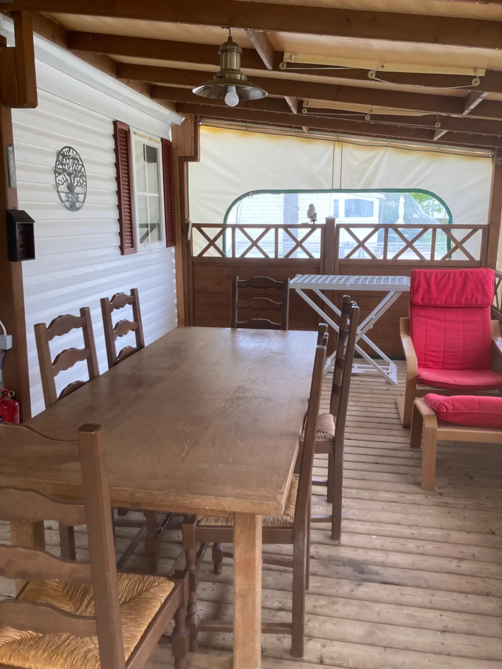 Huuraccommodatie(s) - Rubis Stacaravan Model 32M² - Camping Val de Boutonne